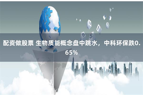 配资做股票 生物质能概念盘中跳水，中科环保跌0.65%