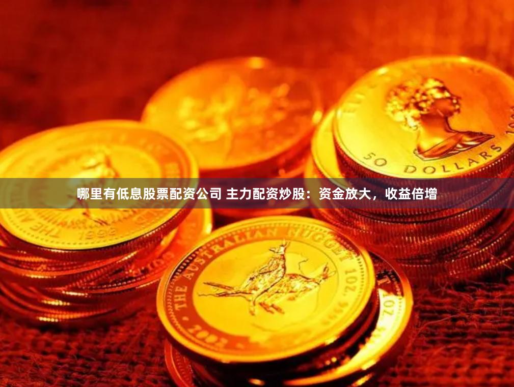 哪里有低息股票配资公司 主力配资炒股：资金放大，收益倍增